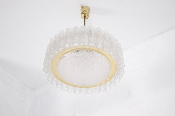 Blown Glass Ceiling Light, 1970s-OWS-1744867