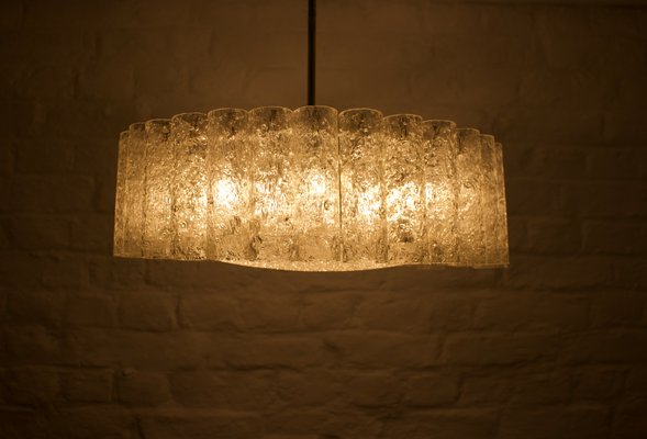 Blown Glass Ceiling Light, 1970s-OWS-1744867