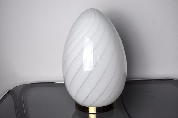 Blown Glass Egg Lamp, Spain, 1970-EJE-1028496