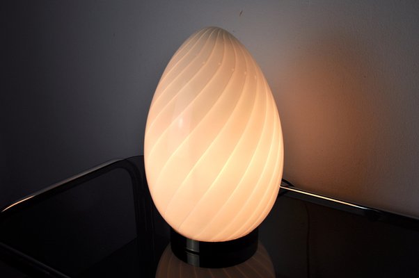 Blown Glass Egg Lamp, Spain, 1970-EJE-1028496