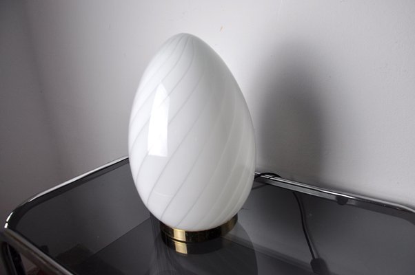 Blown Glass Egg Lamp, Spain, 1970-EJE-1028496