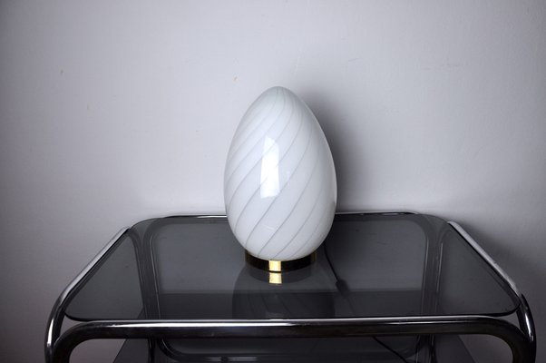 Blown Glass Egg Lamp, Spain, 1970-EJE-1028496