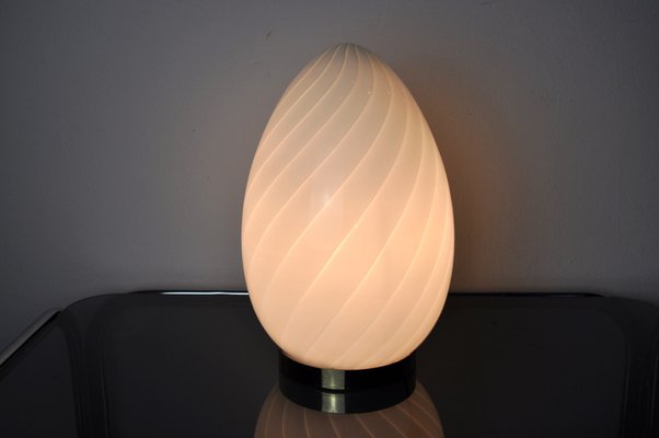 Blown Glass Egg Lamp, Spain, 1970-EJE-1028496