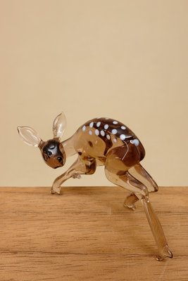 Blown Glass Figurine from Lauscha, 1960s-YGX-588619