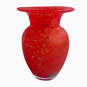 Blown Glass Vase from Mdina Glass Malta, 1970s-WK-765610