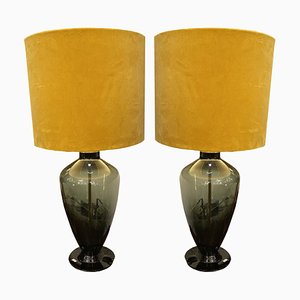 Blown Murano Table Lamps, Set of 2-RFP-2033456