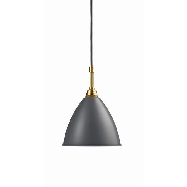 Bestlite BL9S Pendant Lamp Small by GUBI #Brass / Grey