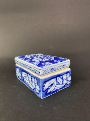 Blue and White Porcelain Ink Writing Jewerly Box, 1900-BXG-1812704