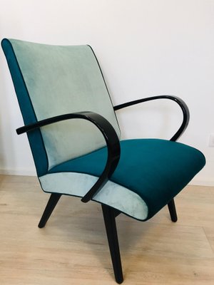 Blue Armchair by Jaroslav Smidek, 1960s-YNX-802468