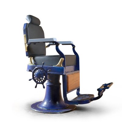 Blue Barber Chair-NQ-625015