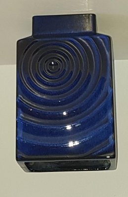 Blue Ceramic Studio Art Vase by Carl Zalloni for Steuler, 1960s-QDP-664409