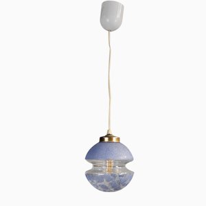 Blue Diabolo Ceiling Lamp, 1970s-ROJ-1739827