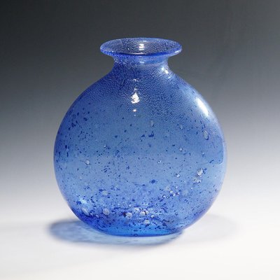 Blue Efeso Vase by Ercole Barovier for Barovier & Toso, 1964-KJP-1214932