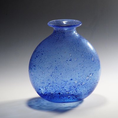 Blue Efeso Vase by Ercole Barovier for Barovier & Toso, 1964-KJP-1214932