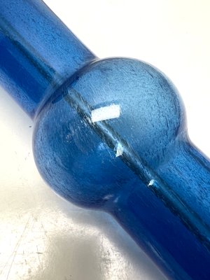 Blue Glass Table Lamp attributed to Nanny Still for Raak, 1970s-WZZ-1388706