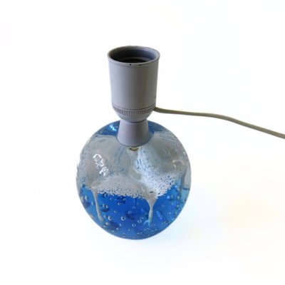 Blue Handmade Art Glass Table Lamp-FYZ-1821698