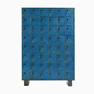 Blue Metal Workshop Dresser, 1940s-NQ-571294