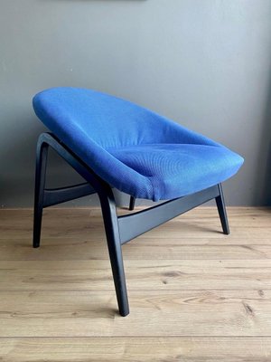 Blue Model Columbus Lounge Chair by Hartmut Lohmeyer for Artifort, 1950s-LL-902586