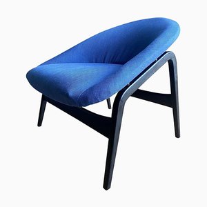 Blue Model Columbus Lounge Chair by Hartmut Lohmeyer for Artifort, 1950s-LL-902586