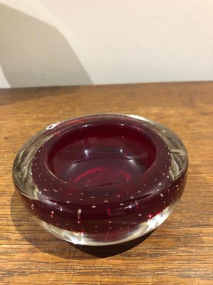 Blue Murano Glass Ashtray, 1970s-AVC-825616