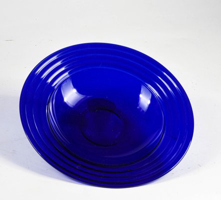 Blue Murano Glass Centerpiece, 1980s-RAQ-937113