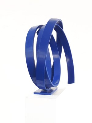 Blue Orbit Sculpture by Kuno Vollet-MDB-1803676