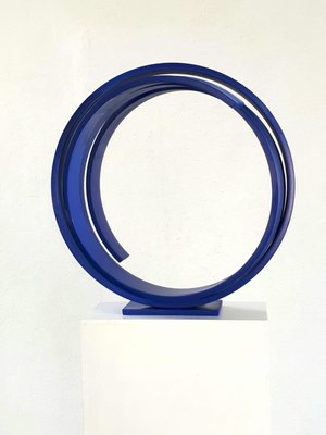 Blue Orbit Sculpture by Kuno Vollet-MDB-1803676