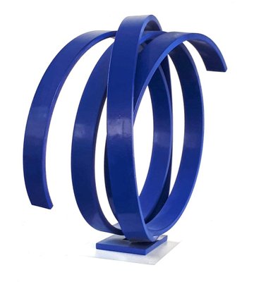 Blue Orbit Sculpture by Kuno Vollet-MDB-1803676