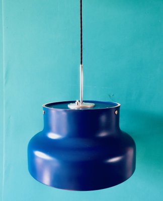 Blue Pendant Light by Anders Pehrsson for Ateljé Lyktan, Sweden, 1970s-AC-1783618