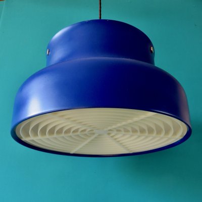 Blue Pendant Light by Anders Pehrsson for Ateljé Lyktan, Sweden, 1970s-AC-1783618