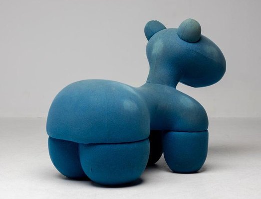 Blue Pony Stool by Eero Aarnio, 1970s-WN-1409909