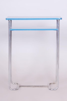 Blue Side Table by Mücke-Melder, 1930s-WHY-1736483