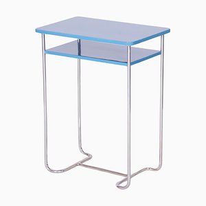 Blue Side Table by Mücke-Melder, 1930s-WHY-1736483