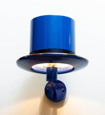 Blue Surreal Top Hat Model V298 Wall Light by Hans Agne Jakobsson for Hans-Agne Jakobsson Ab Markaryd, 1960s-JE-1738599