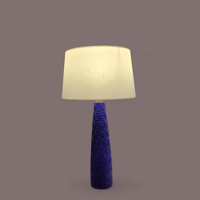 Blue Table Lamp by Antonio Abril for Lámparas Cebriá, 1999-JPD-549533