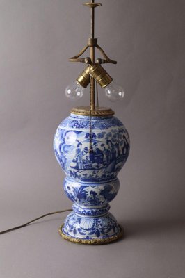 Blue Vase Table Lamp from Gerhard Wolbeer, Berlin-ESB-1376987