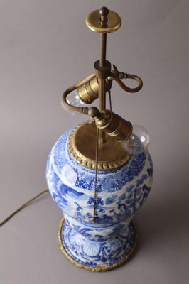 Blue Vase Table Lamp from Gerhard Wolbeer, Berlin-ESB-1376987