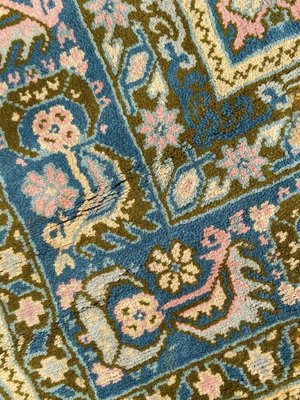 Blue Vintage Tunisian Rug-YMM-1062213