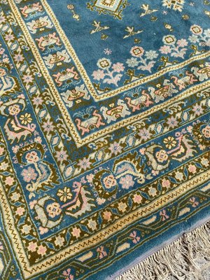 Blue Vintage Tunisian Rug-YMM-1062213