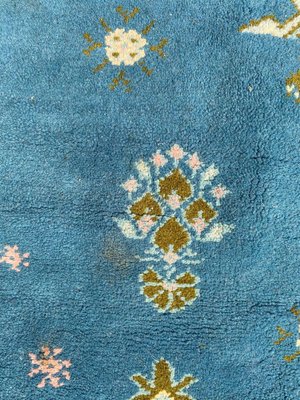 Blue Vintage Tunisian Rug-YMM-1062213