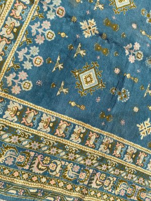 Blue Vintage Tunisian Rug-YMM-1062213