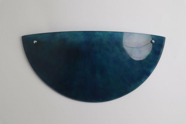 Blue Wall Lamp in Murano Glass-ESB-1376673