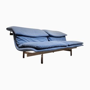 Blue Wave Sofa by Offredi for Saporiti Italia-GNW-1138426