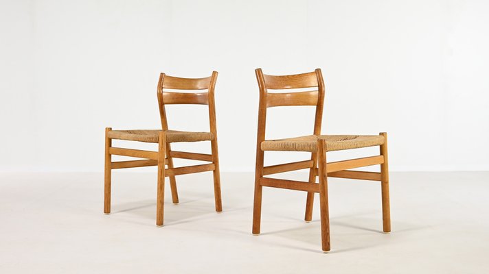 Bm-1 Chairs by Børge Mogensen for C.M. Madsens Møbelfabrik, 1960s, Set of 6-ERF-2040549