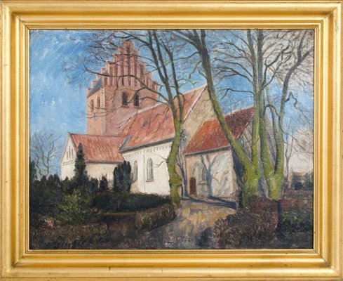 BM, 1900s, Oil, Framed-SA-1776384