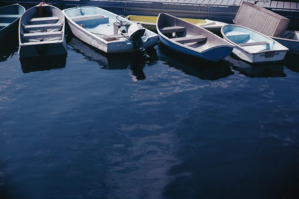 Boats in the Harbor, Rockport, Maine, 1984-CHG-917931