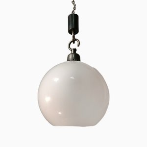 Boccia LS10 Pendant Lamp with Small Clear Glass Sphere by Luigi Caccia Dominioni for Azucena, 1970s-OHK-1739525