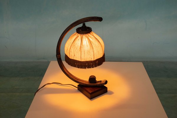 Bohemian Arch Table Lamp with Matching Shade-HGA-1352936