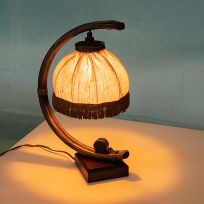 Bohemian Arch Table Lamp with Matching Shade-HGA-1352936