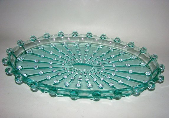 Bohemian Art Deco Glass Set, 1930s, Set of 5-XHP-1402410